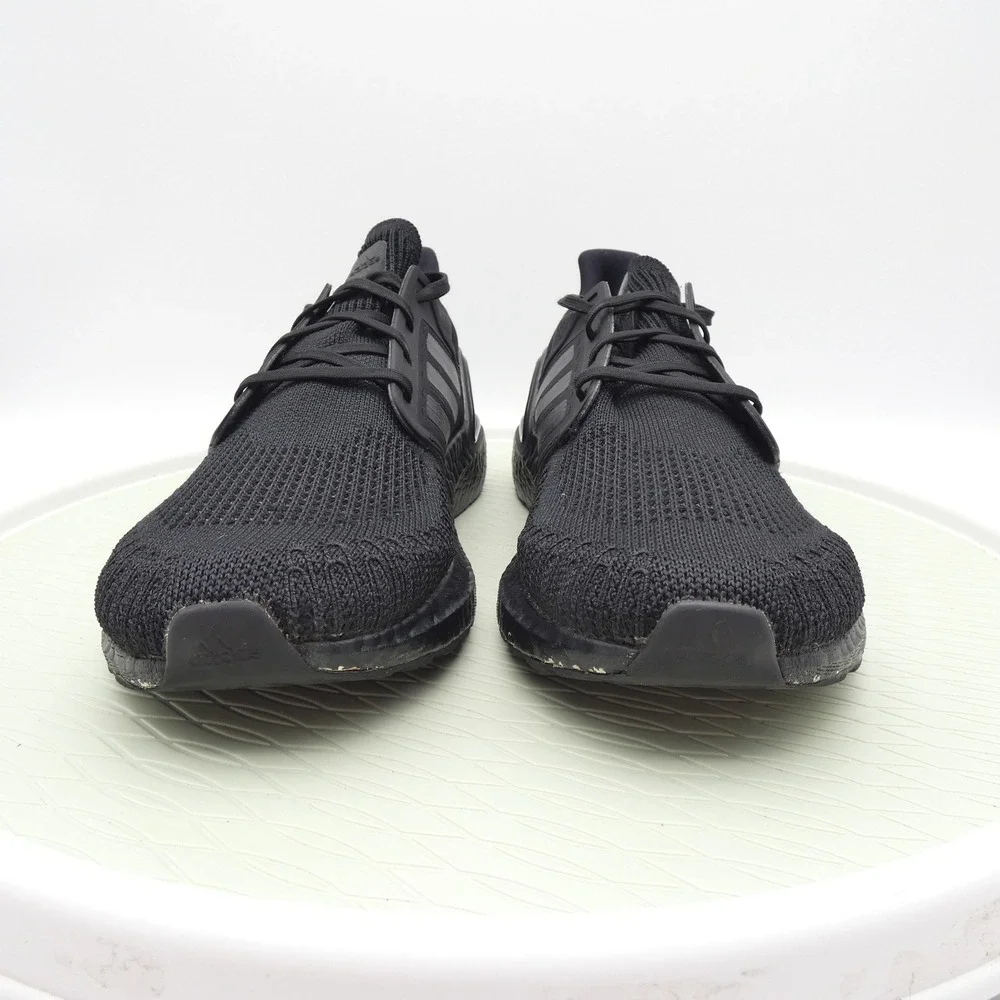 Adidas Ultraboost 20 Triple Black Mens Running Shoes EG0691 Size 10.5